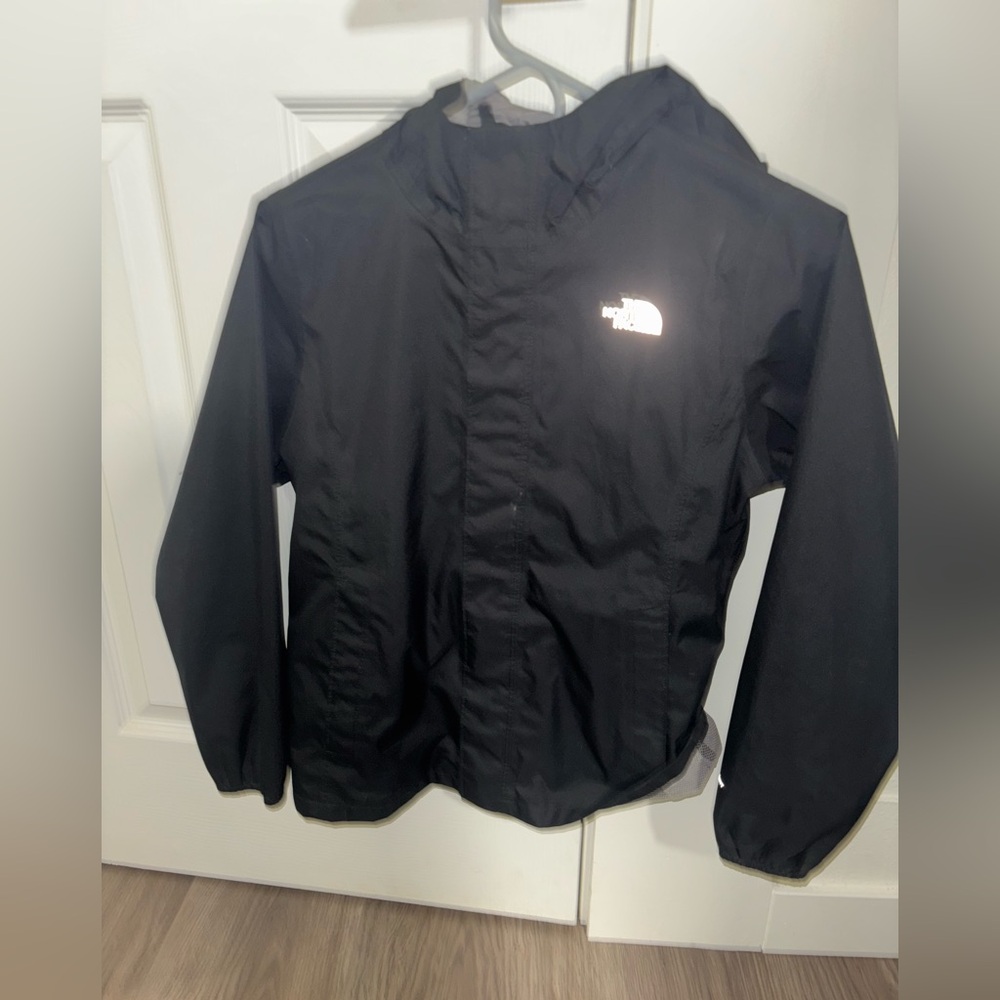 The North Face Kids Black Raincoat